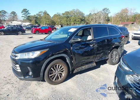 2017 Toyota Highlander Xle from USA, damaged, VIN 5TDJZRFH7HS478744